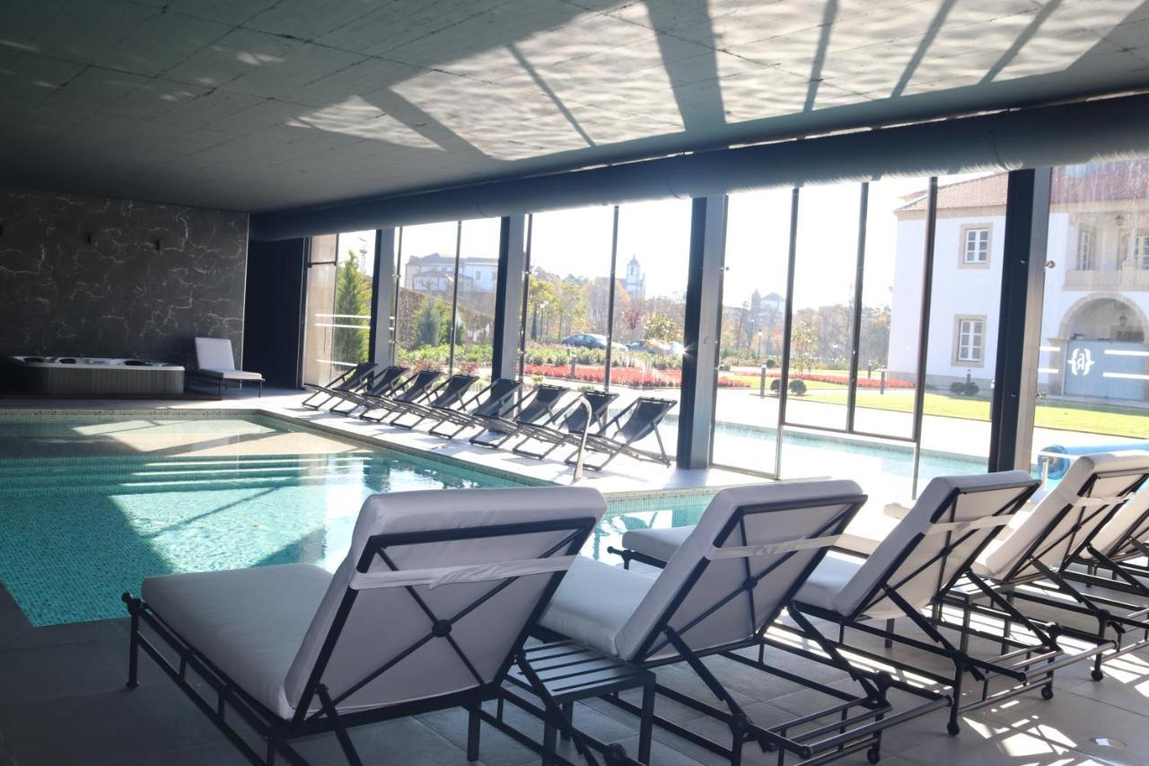 Solar Do Requeijo By Luna Hotels & Resorts Arcos de Valdevez Eksteriør bilde The indoor pool at the hotel